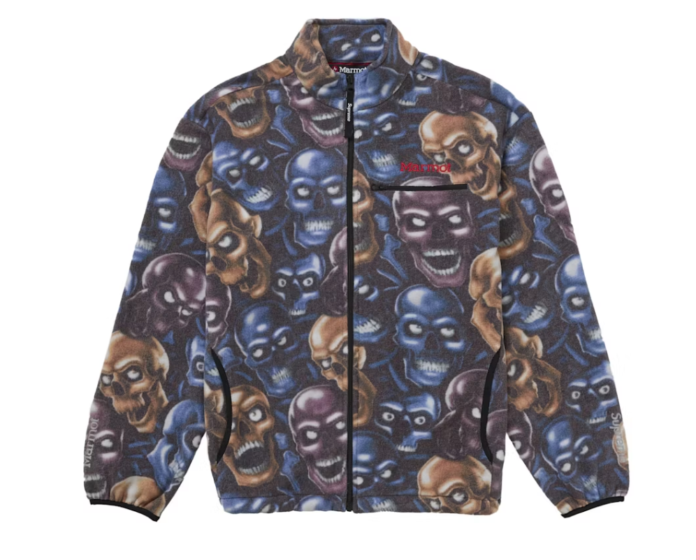 Supreme Marmot Fleece Jacket Multicolor