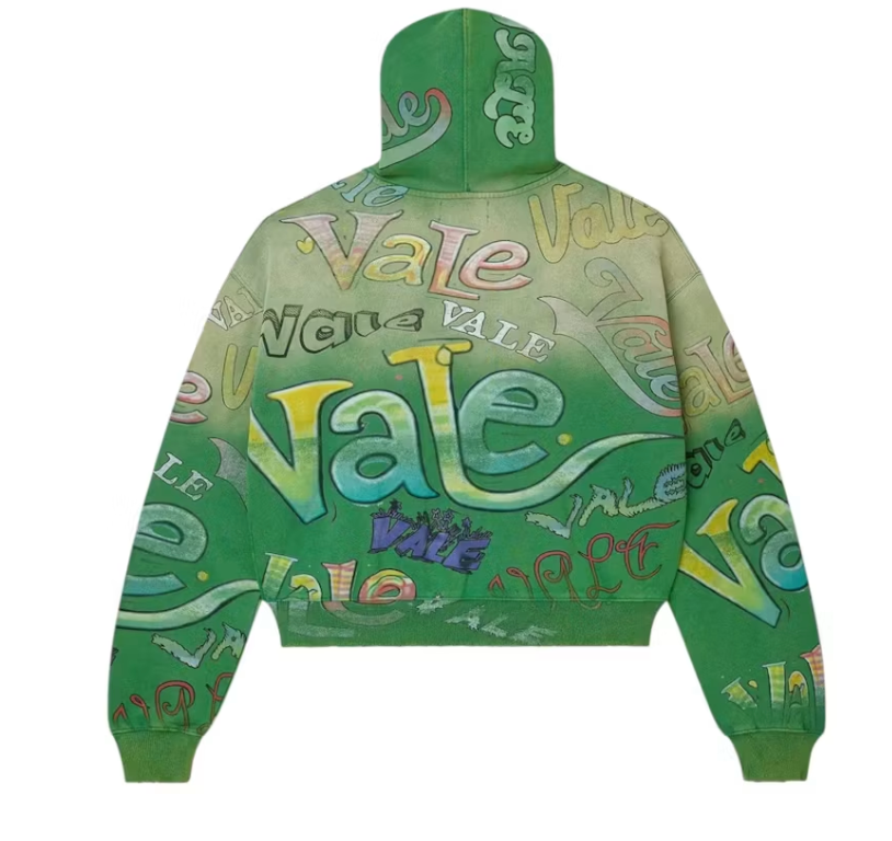 Vale Forever Spearmint Zip Up Hoodie Green