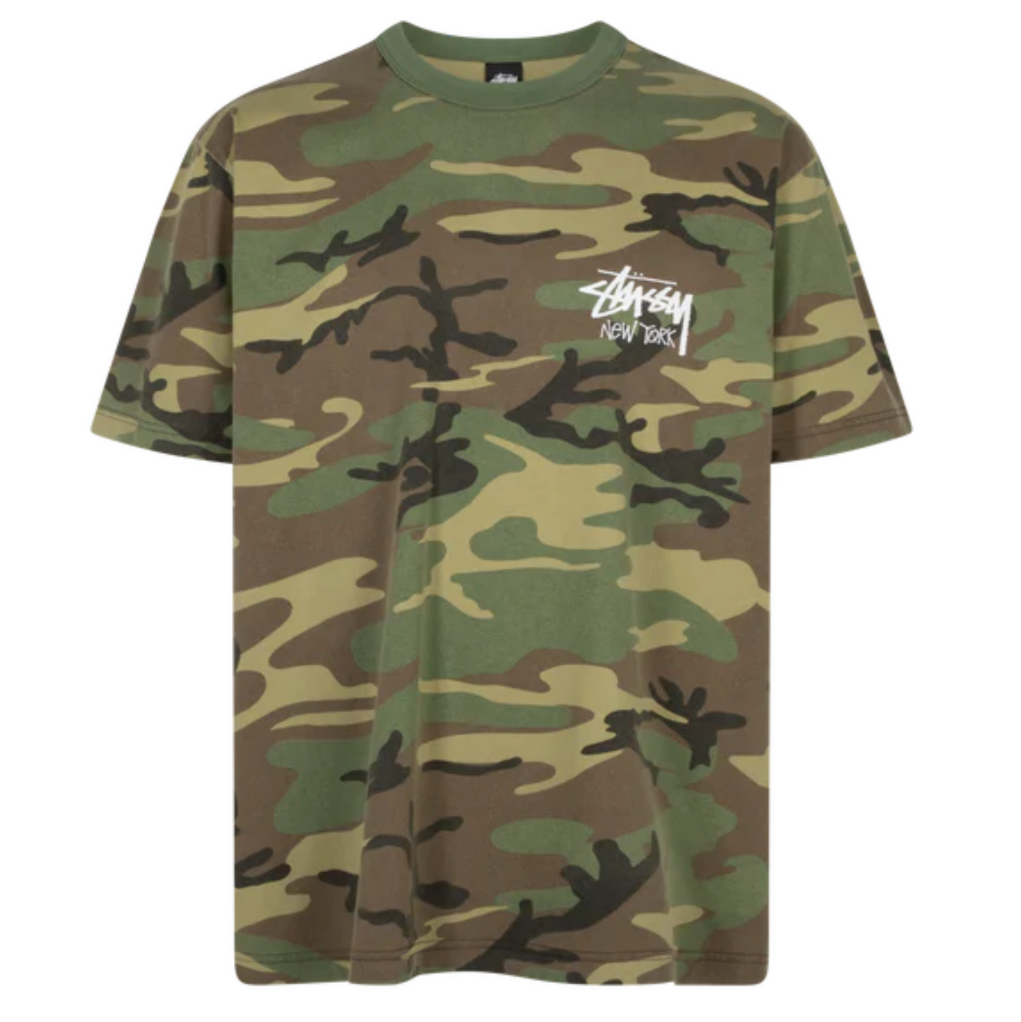Stussy Basic Tee New York Exclusive Camo