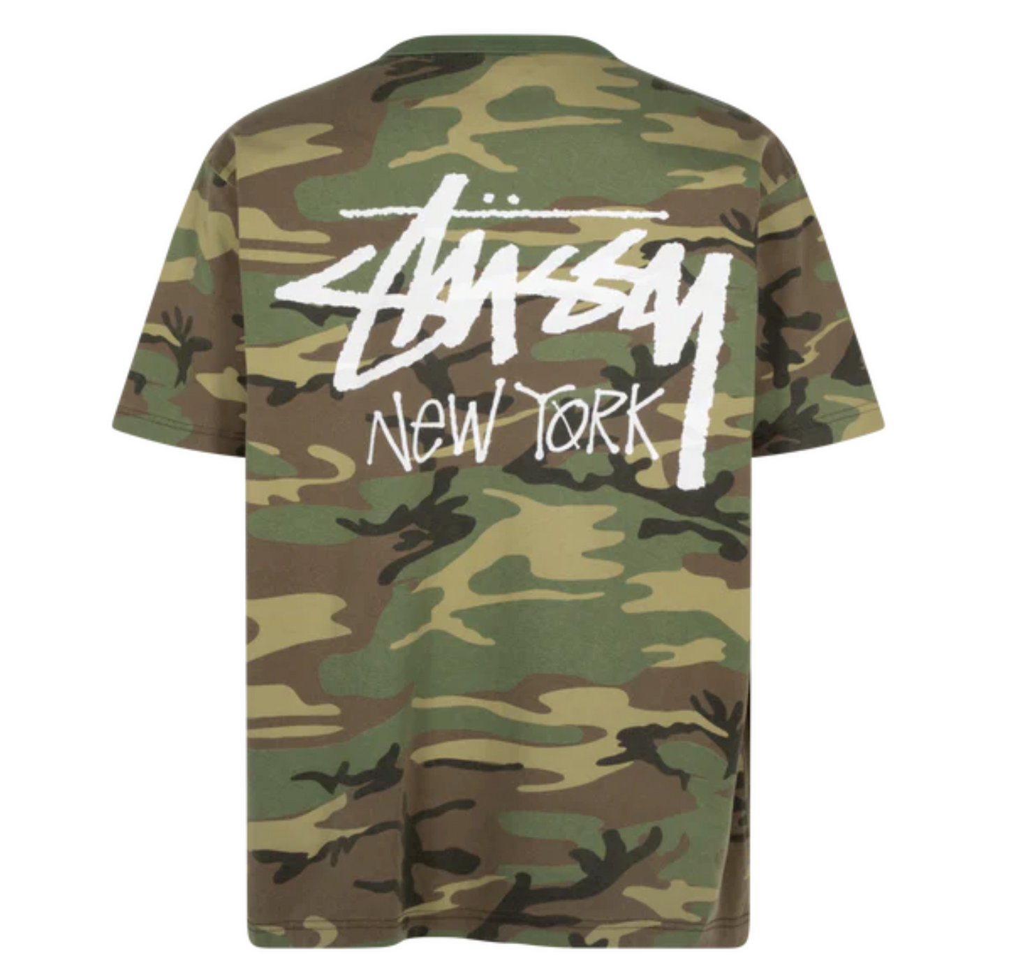 Stussy Basic Tee New York Exclusive Camo