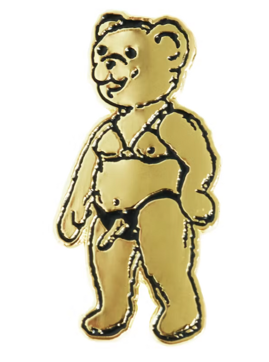 Supreme Not Sorry Pin Gold