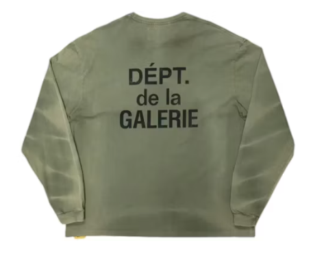 Gallery Dept. French Longsleeve T-shirt Olive