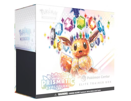 Pokémon Prismatic Evolutions Elite Trainer Box - SV: Prismatic Evolutions (PRE)