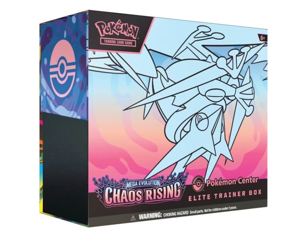2026 Pokémon Mega Evolution Chaos Rising Pokemon Center Elite Trainer Box