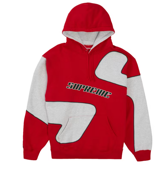 Supreme Big S Hooded Sweatshirt Red