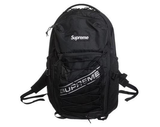Supreme Logo Backpack Black (FW23)