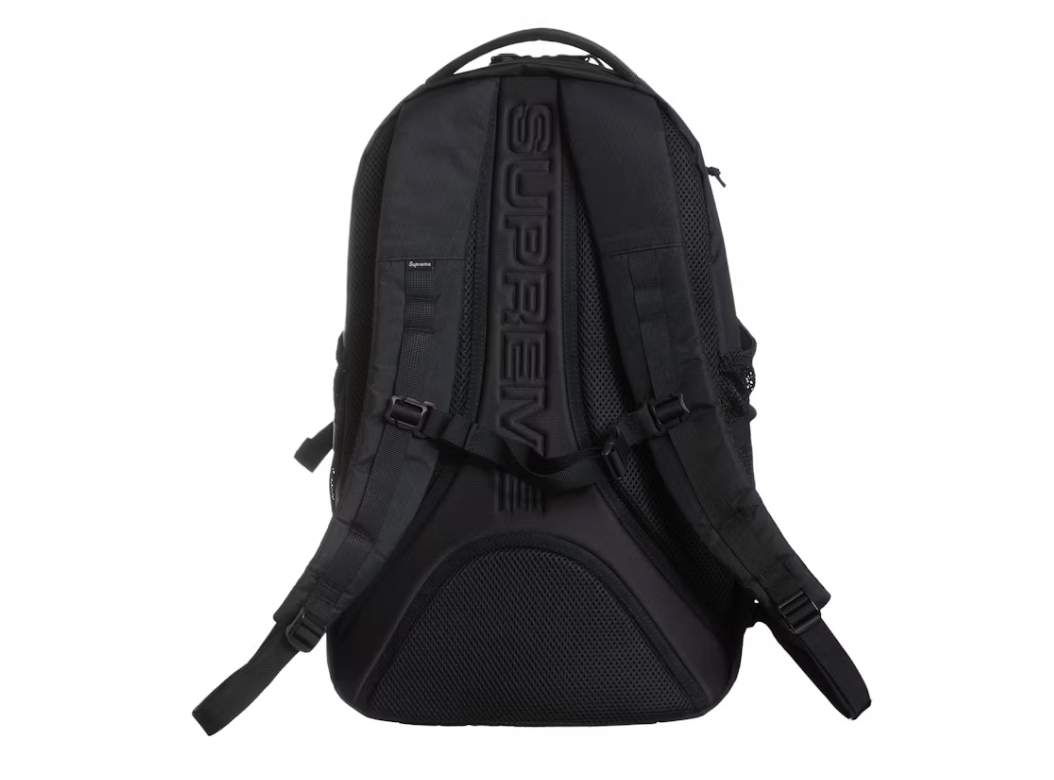 Supreme Logo Backpack Black (FW23)