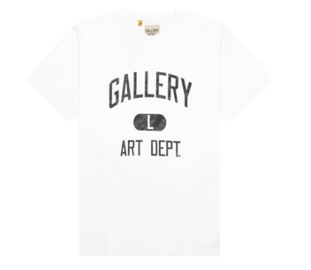 Gallery Dept. Art Dept T-shirt White/Black