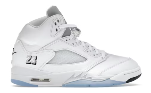 Jordan 5 Retro White Metallic (2026)