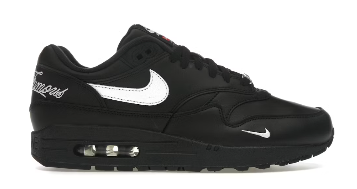 Nike Air Max 1 '87 SP Supreme Black White