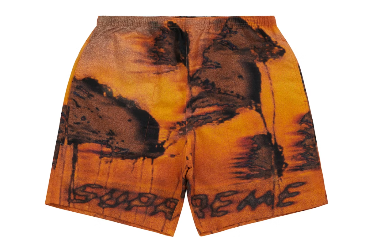 Supreme Hurricane Water Short Orange