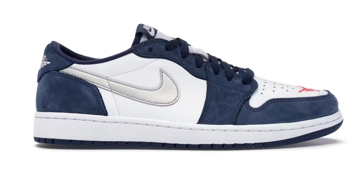 Jordan 1 Low SB Midnight Navy
