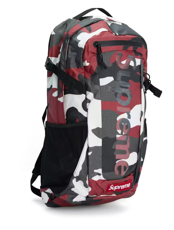 Supreme Backpack (SS21) Red Camo