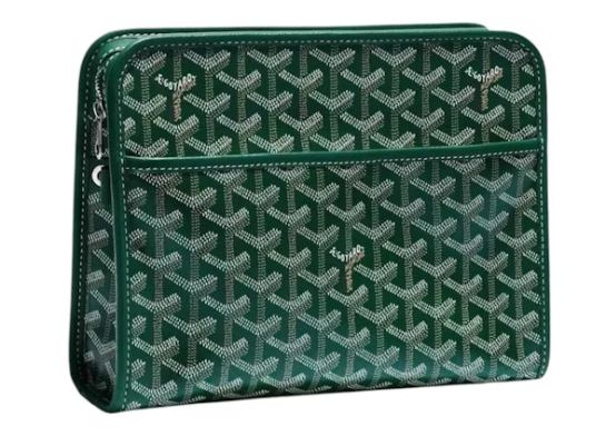 Goyard Jouvence Toiletry Bag PM Green