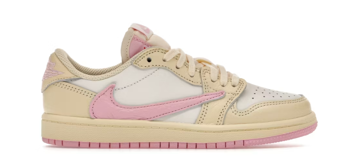 Jordan 1 Retro Low OG SP Travis Scott Shy Pink (PS)