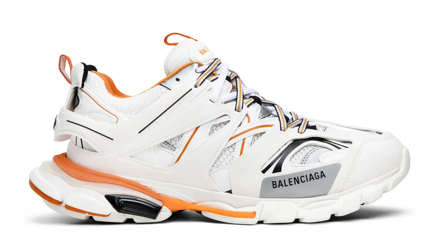 Balenciaga Track Sneaker White Orange
