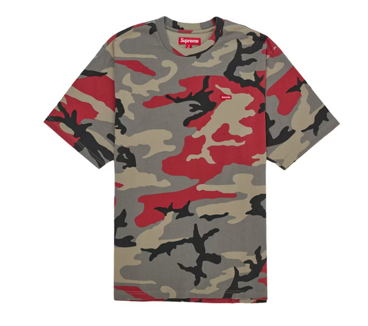 Supreme Small Box Tee (SS26) Red Camo