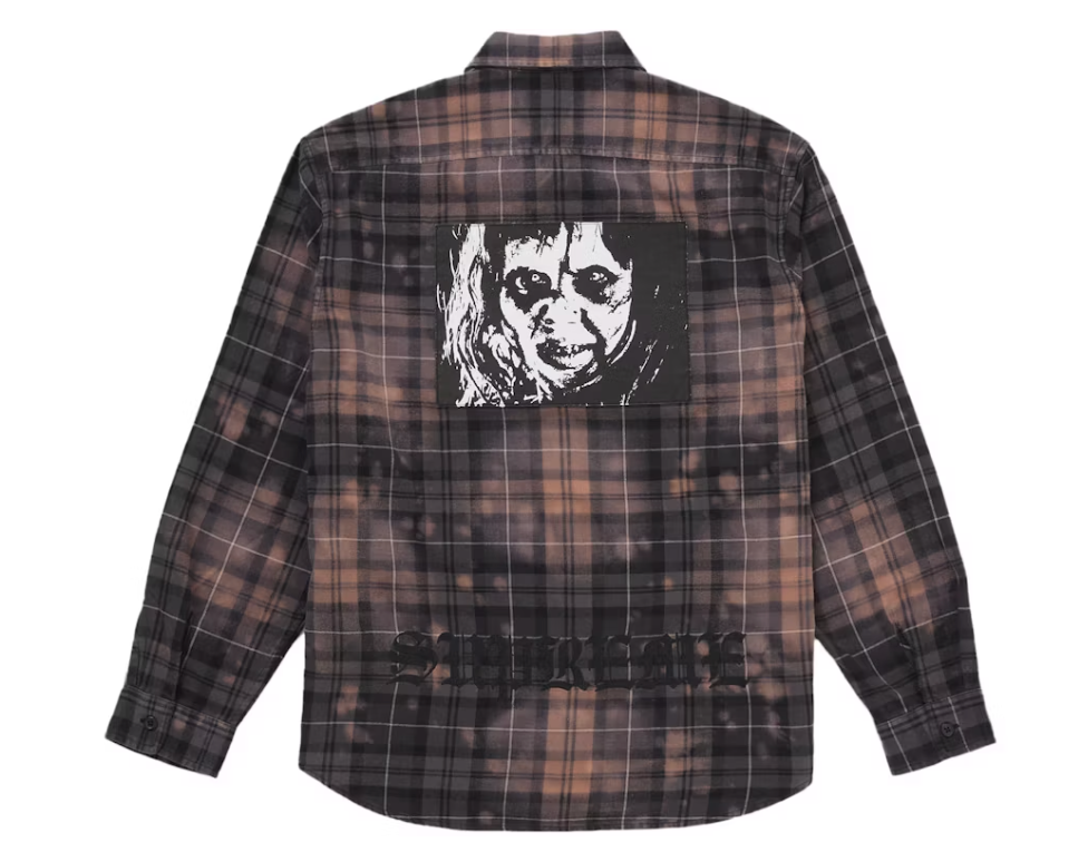 Supreme The Exorcist Flannel Shirt Black