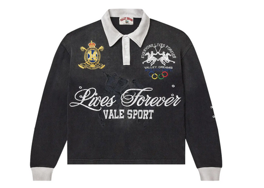 Vale Forever Rock Rugby Black