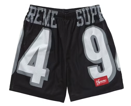 Supreme 94 Jersey Short Black