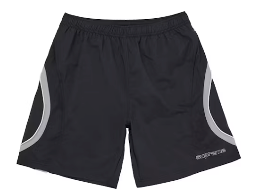 Supreme Paneled Water Short Black