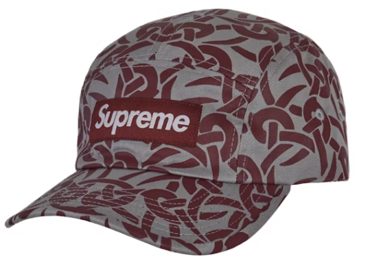 Supreme Celtic Knot Camp Cap Grey