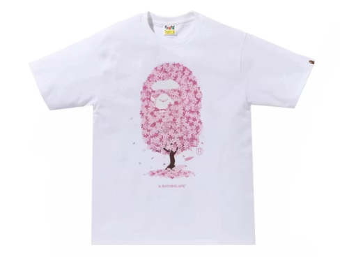 BAPE Sakura Tee (SS21) White