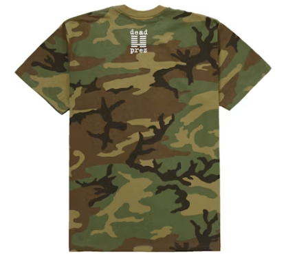 Supreme dead prez RBG Tee Woodland Camo