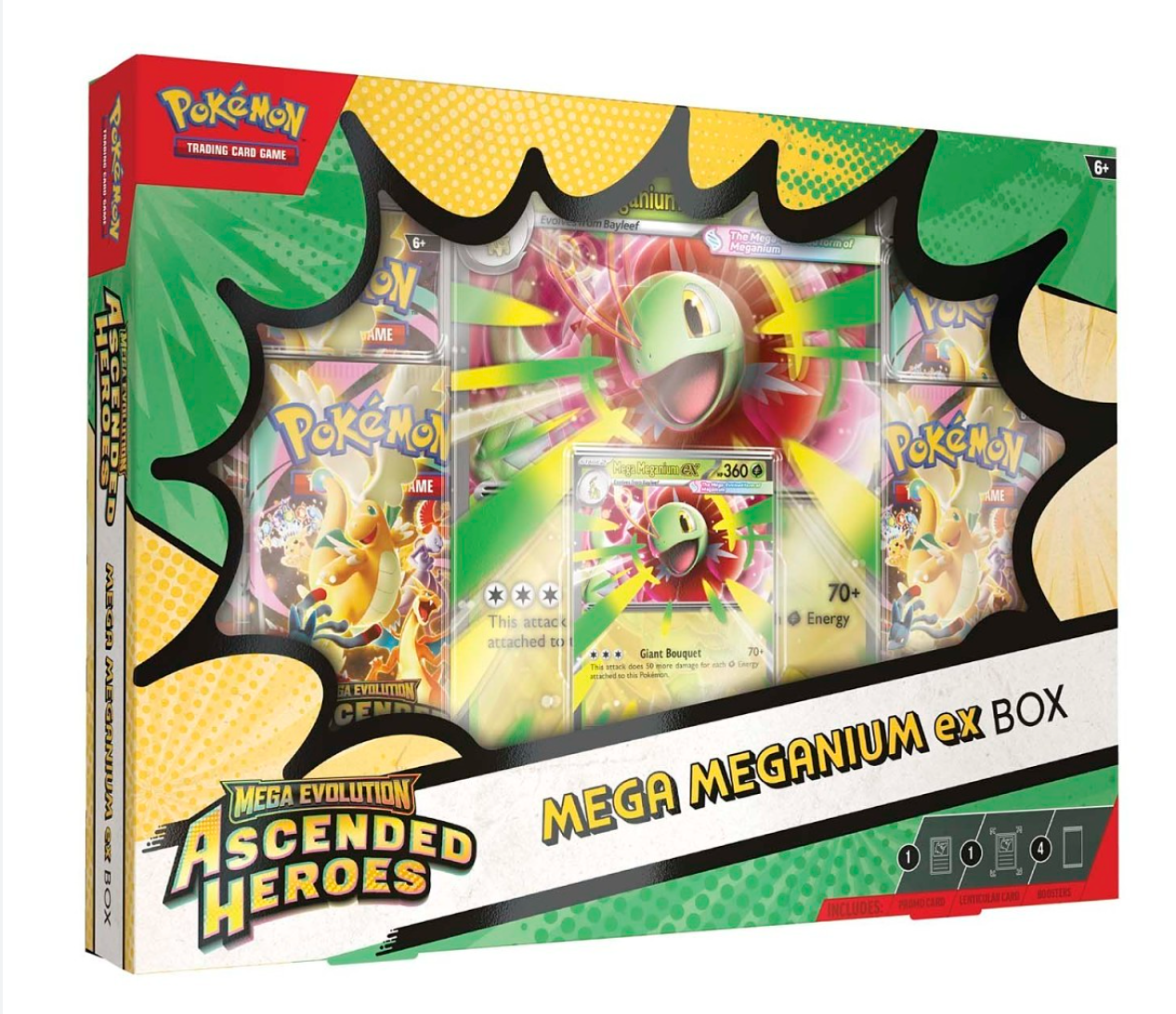 Pokemon Ascended Heroes Mega Meganium ex Box