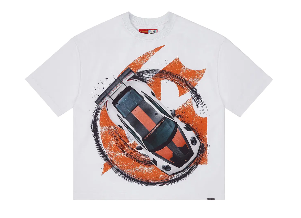 Godspeed Track Mode Miami Superrun Tee White