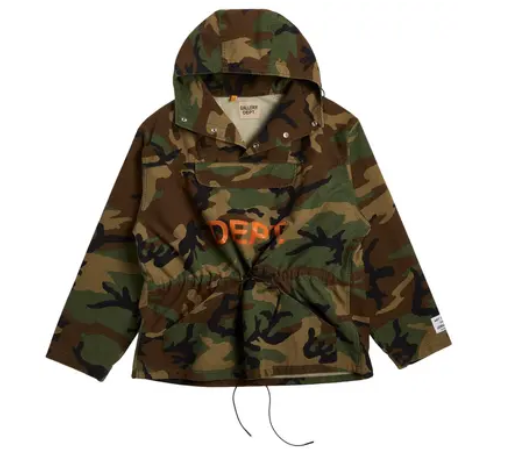 Gallery Dept. Riley Anorak Jacket Military Camo