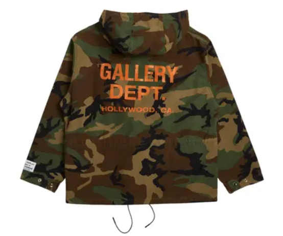 Gallery Dept. Riley Anorak Jacket Military Camo