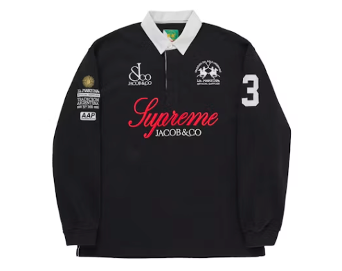 Supreme La Martina Rugby Black