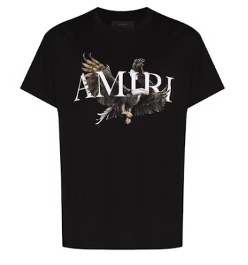 AMIRI Eagle Tee Black