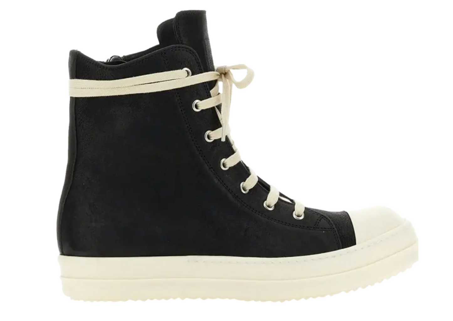 Rick Owens Lido Sneakers Black Milk