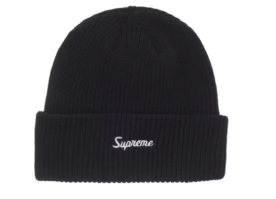 Supreme Loose Gauge Beanie (FW25) Black