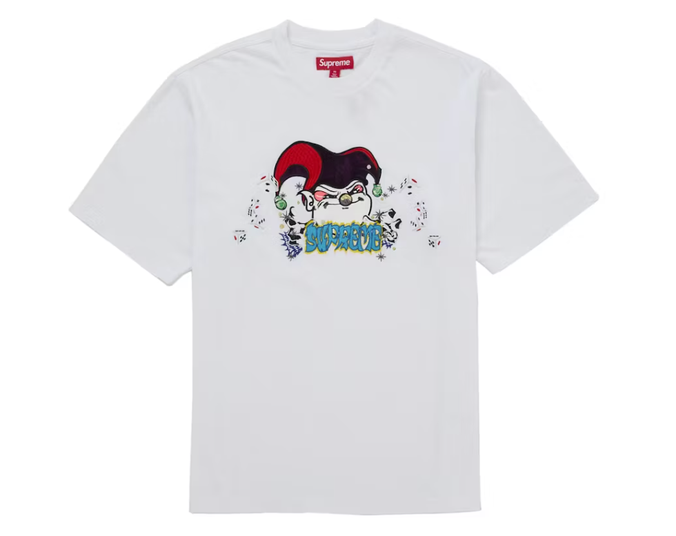 Supreme AOI Jester S/S Top White