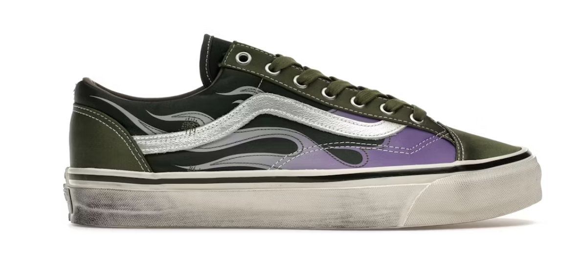 Vans LX Old Skool Archive Flame Green