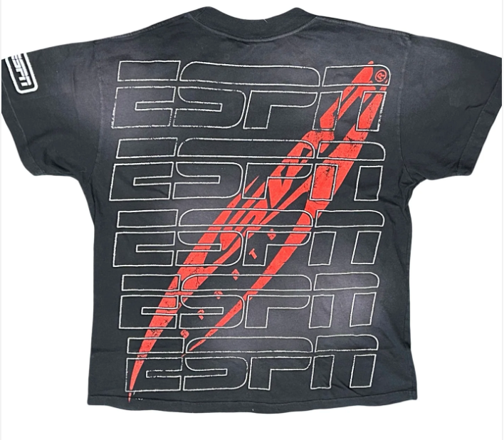 Hellstar x ESPN Da Da Da T-shirt Vintage Wash
