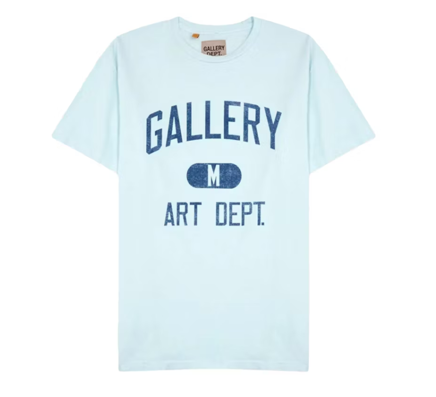 Gallery Dept. Art Dept Tee Light Blue/White