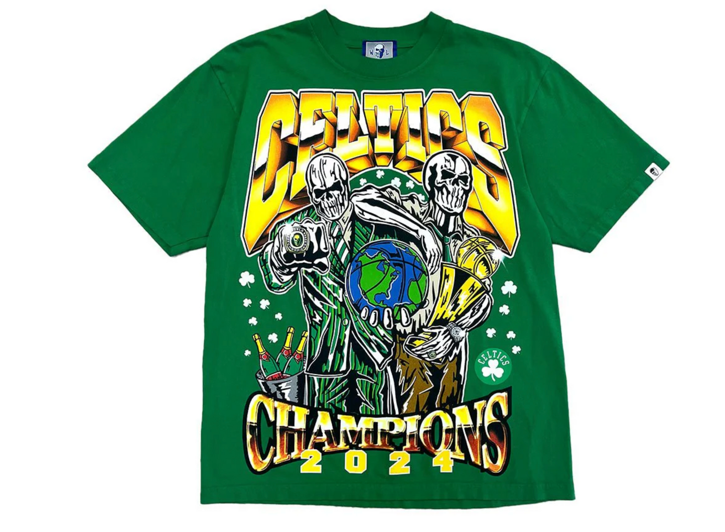 Warren Lotas Green Celtics Championship Tee 2024