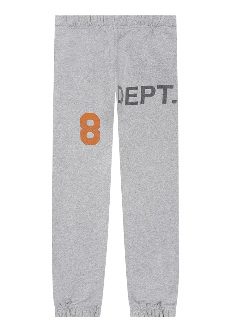 Gallery Dept. 8 Deep Logo Sweatpants Heather Grey
