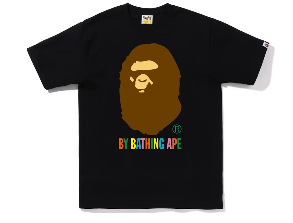 BAPE Colors By Bathing Ape Tee (FW22) Black Multi