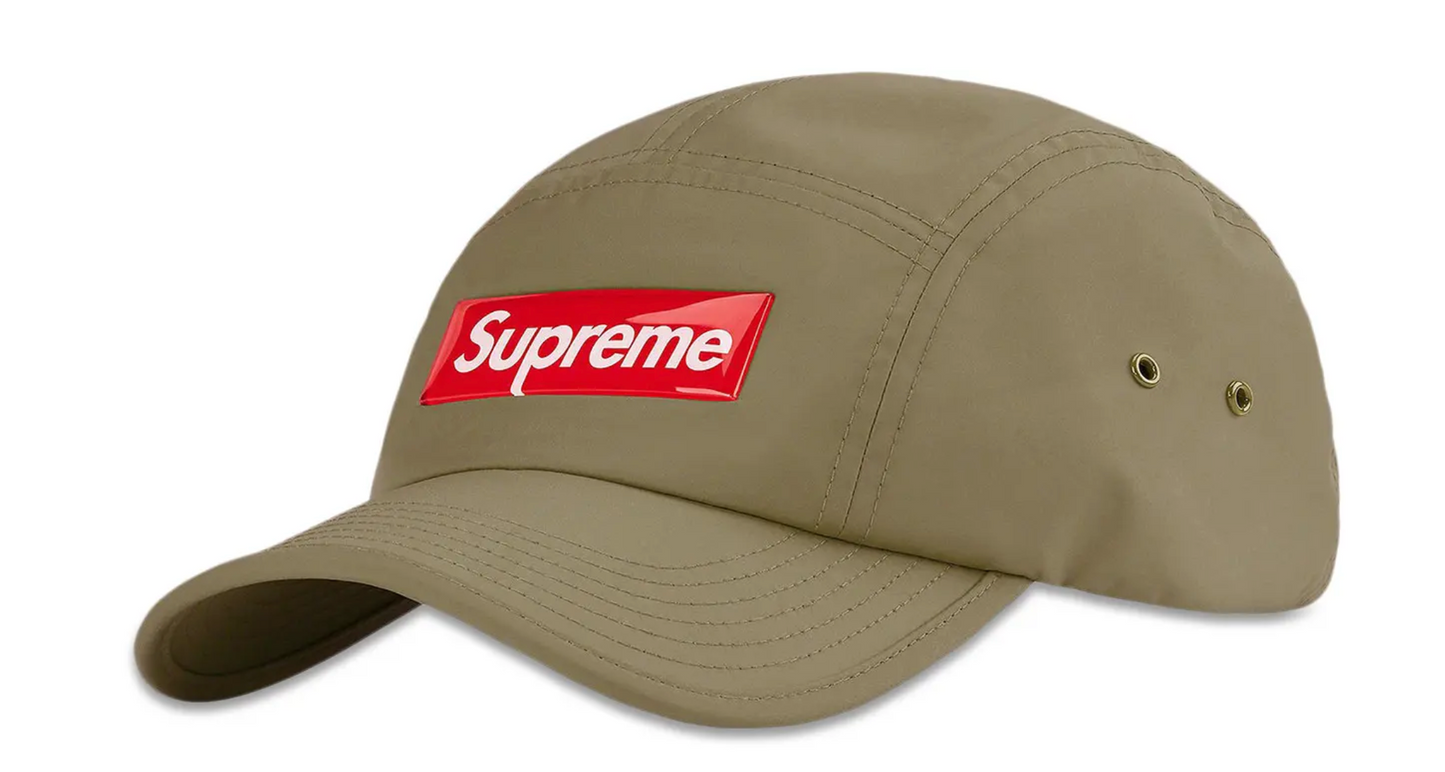 Supreme Inset Gel Camp Cap Light Olive