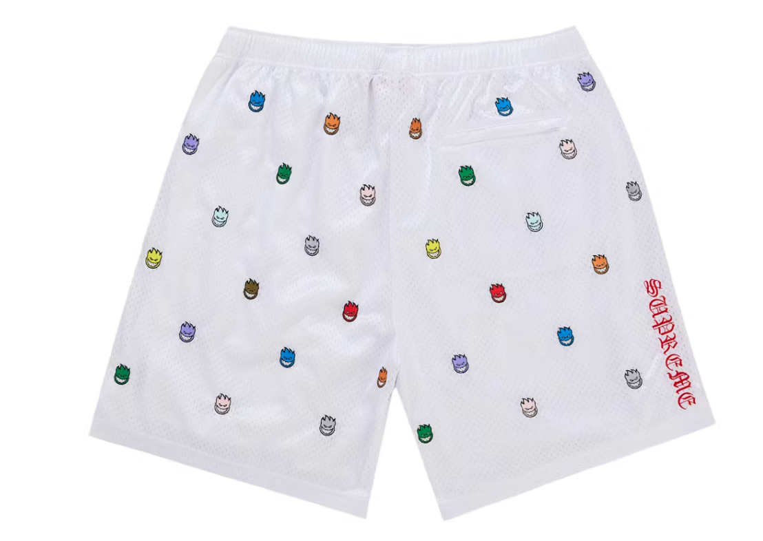 Supreme Spitfire Mesh Short White