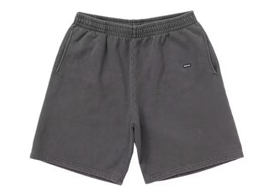 Supreme Overdyed Small Box Sweatshort Black