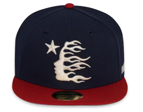 Hellstar Baseball Hat Fitted Navy