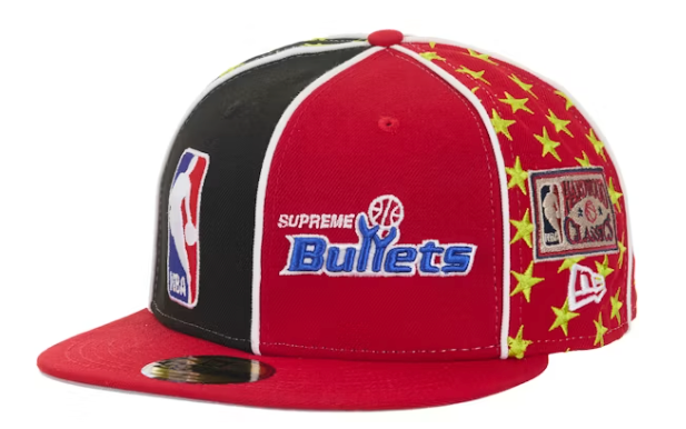 Supreme Mitchell & Ness Teams New Era 59Fifty Fitted Hat Red