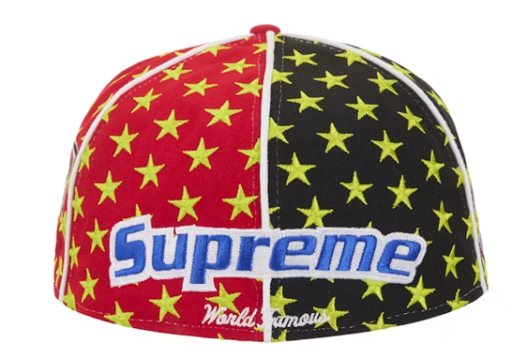 Supreme Mitchell & Ness Teams New Era 59Fifty Fitted Hat Red