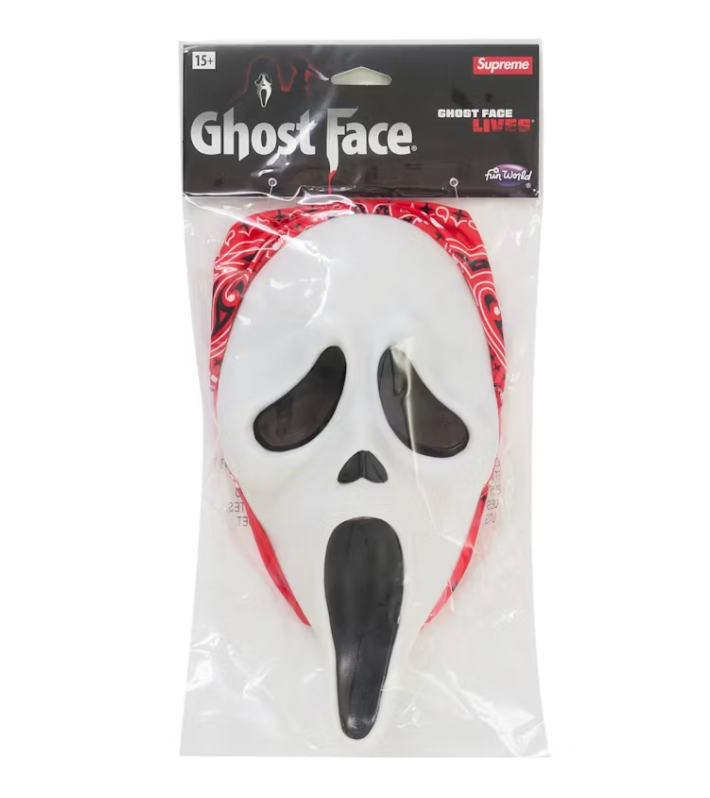 Supreme Ghostface Mask Red